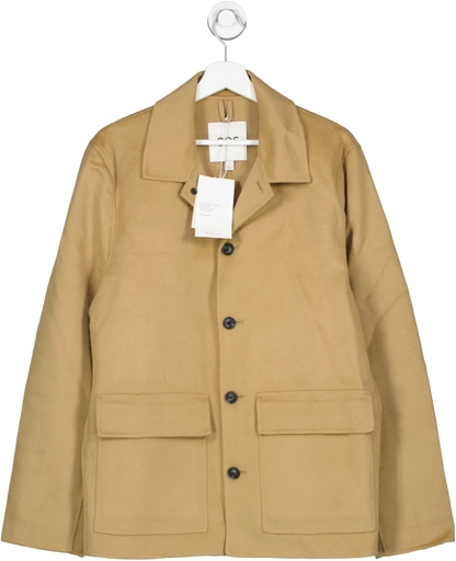 cos Utility Wool Jacket In Beige BNWT UK M