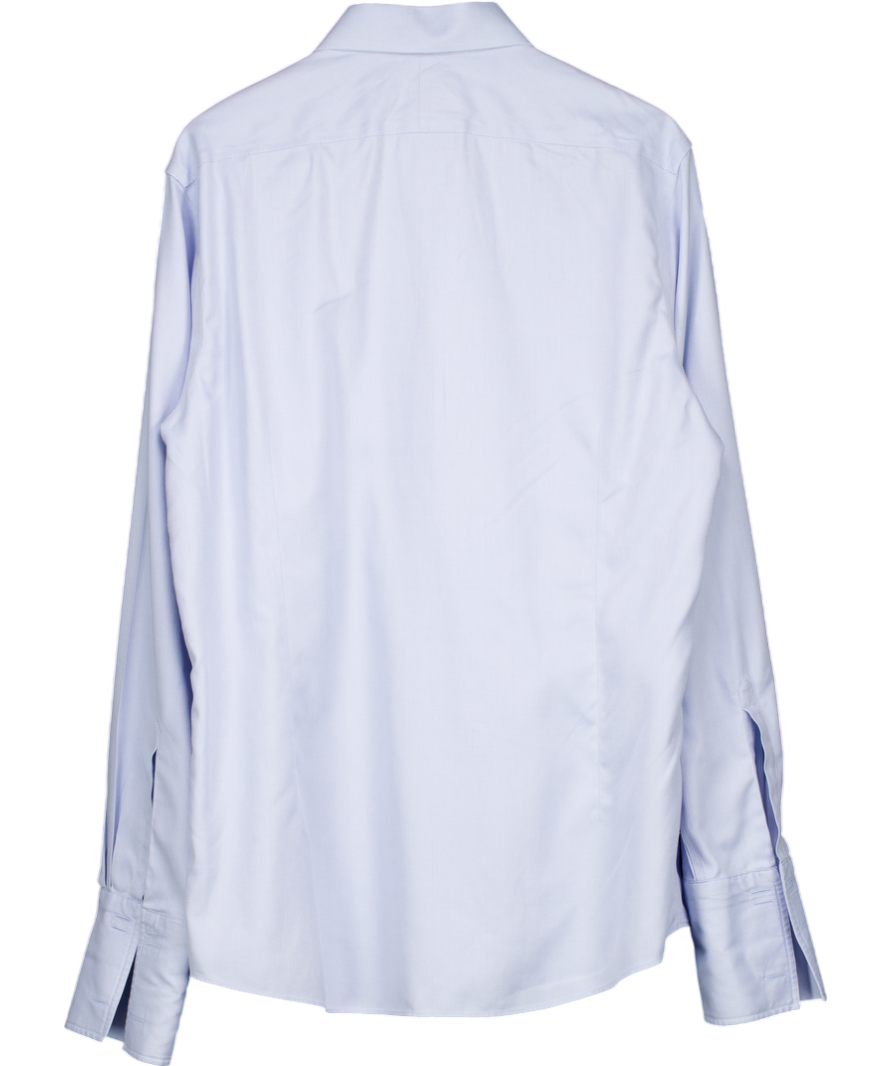 Charles Tyrwhitt Blue Non Iron Extra Slim Fit Shirt UK XL