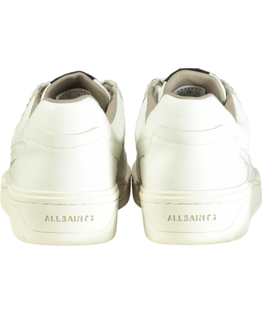 All Saints White Vix Low Trainer UK 9 EU 43 👞