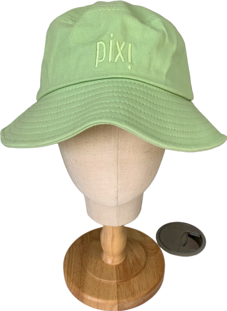 Pixi Green Bucket Hat One Size