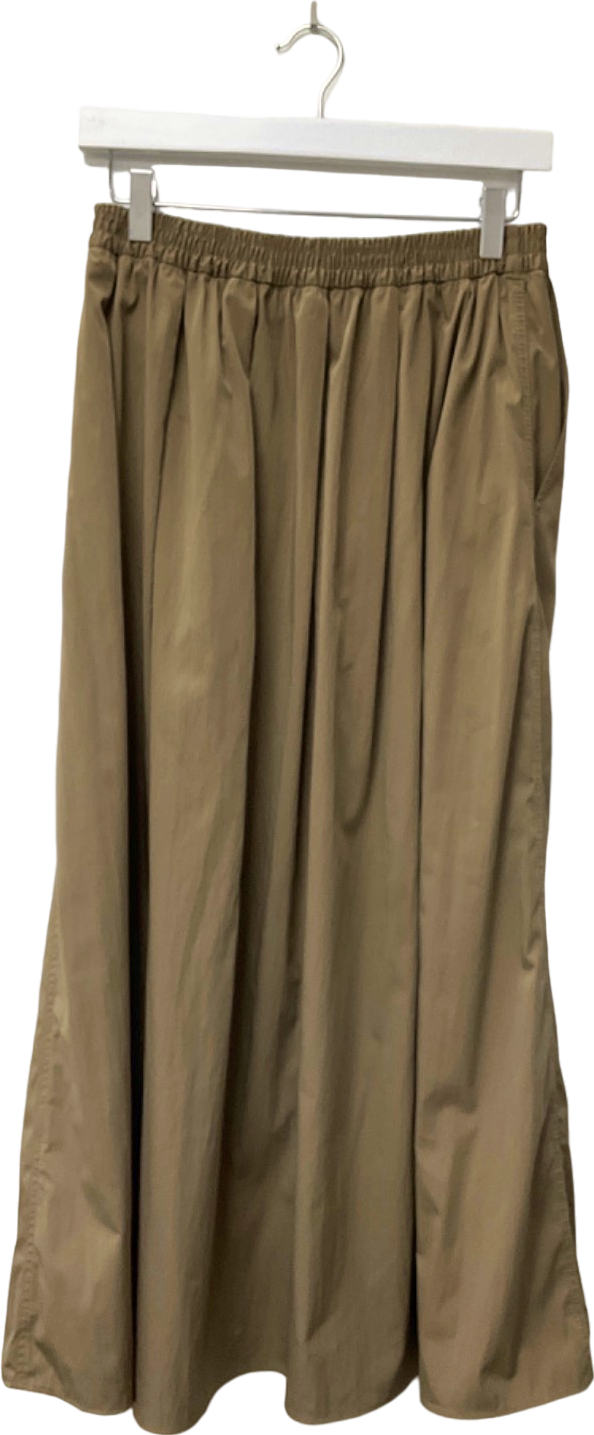 Zara Khaki Maxi Skirt UK 8
