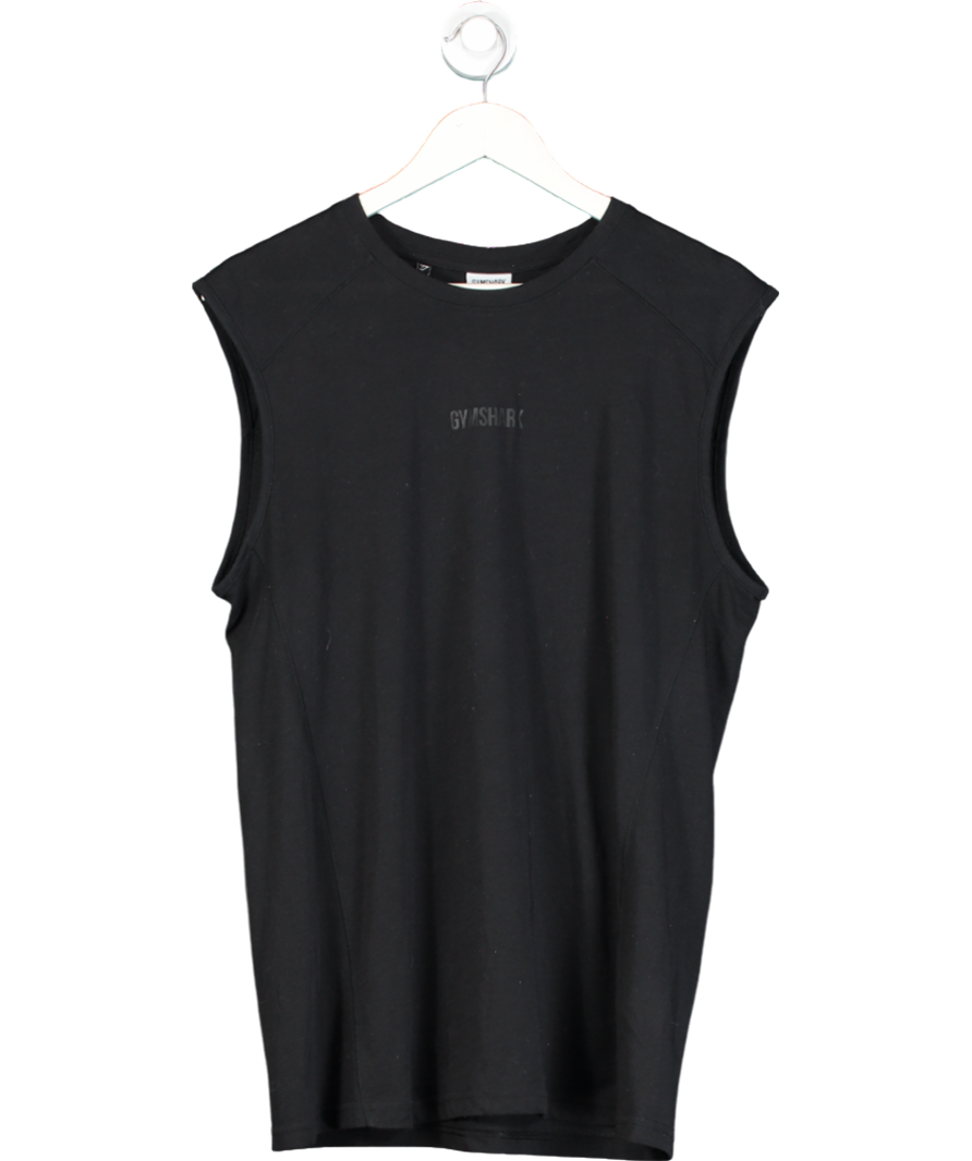 gymshark Black Printed Tank UK L