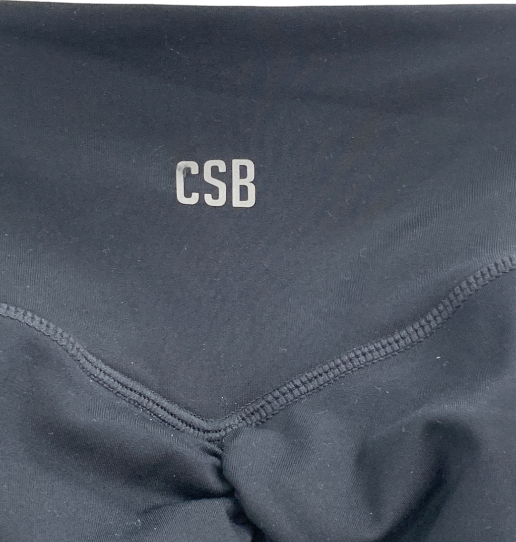 CSB Black I’m Serenity Gym Shorts UK S