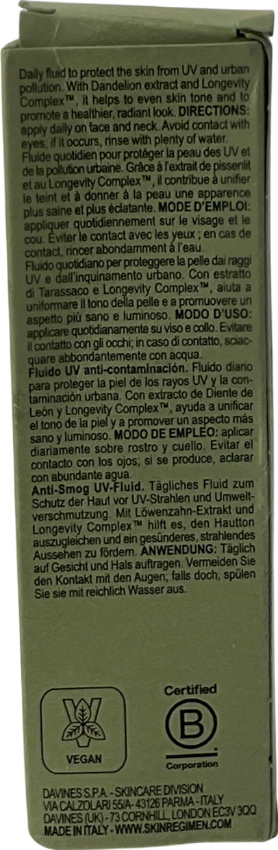 comfort zone Skin Regimen Daily Defence Spf30 40ml