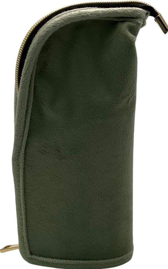 The Flat Lay Co. Standing Brush Case - Green Velvet One Size