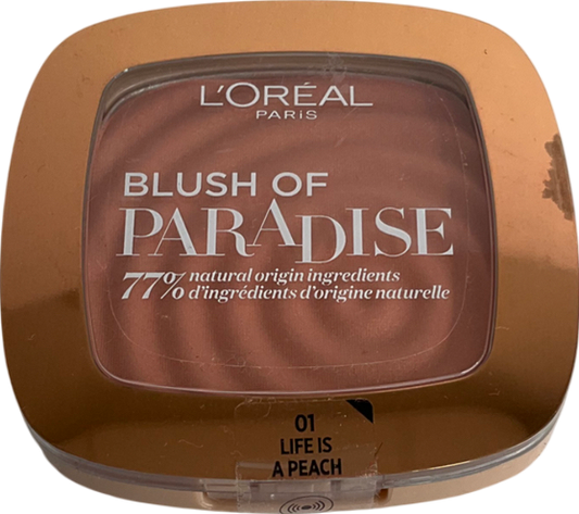 Ľoréal Blush Of Paradise 01 Life Is A Peach 9g