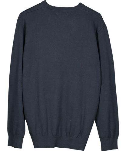 Nautica Blue Knitted Sweat UK L