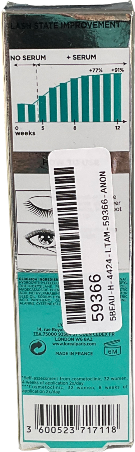 loreal Lash Serum One size