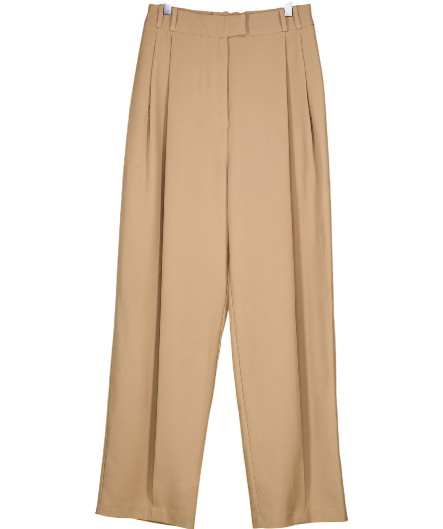 Re Ona Brown Bobbi Tailored Trousers UK S