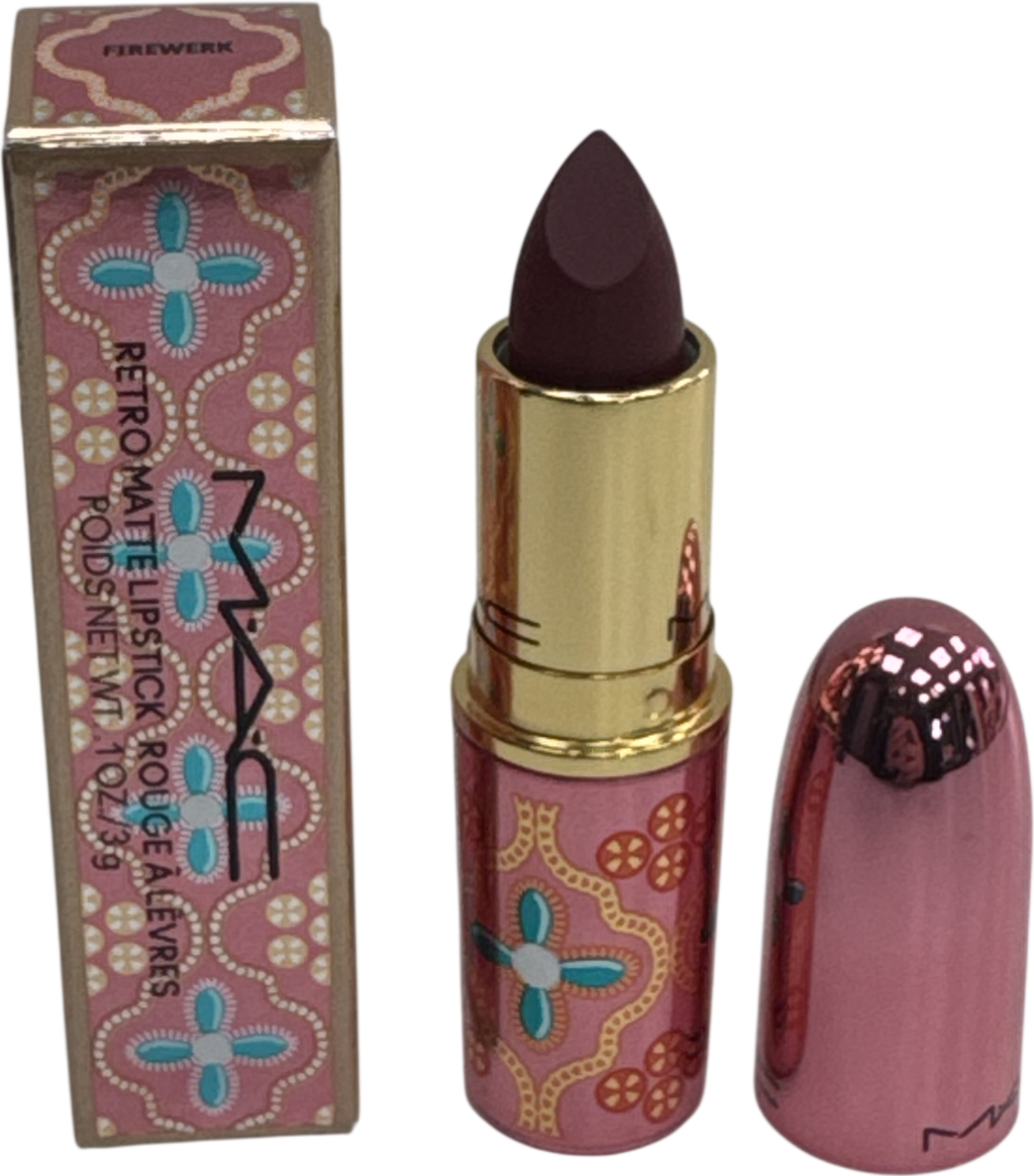 MAC Retro Matte Lipstick Firewek 3g
