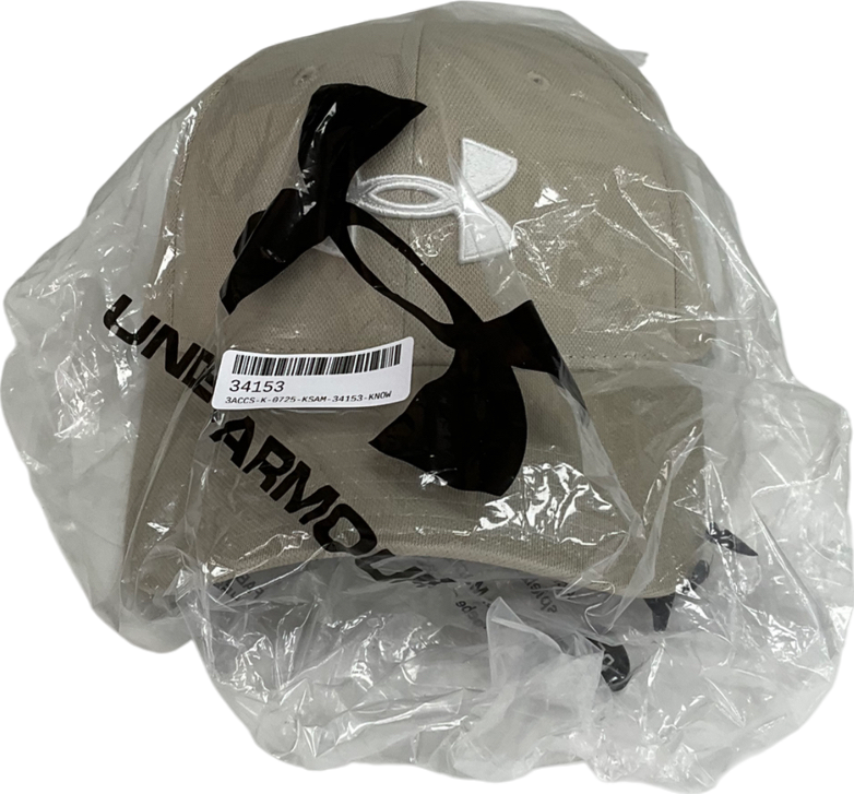 Under Armour Beige Blitzing Adjustable Cap One Size