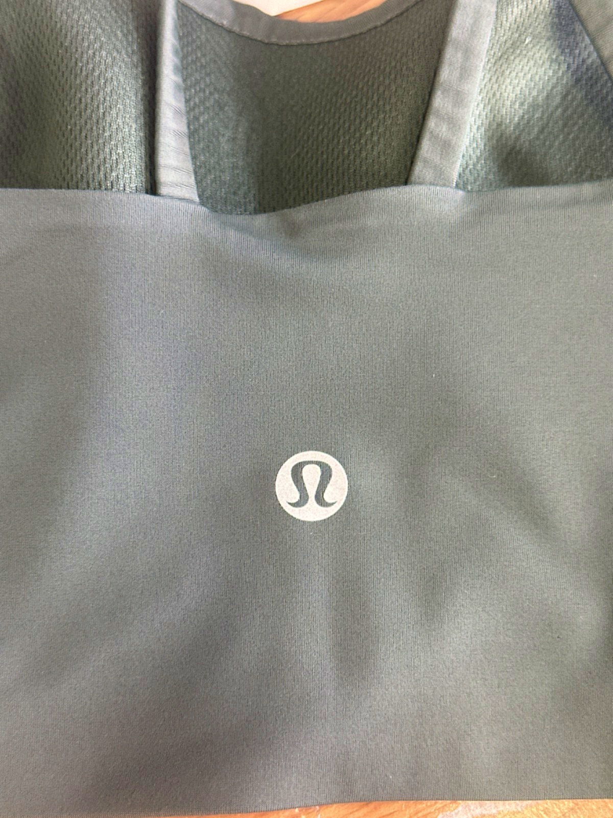 Lululemon Green Sports Bra and Leggings Set UK XS/S