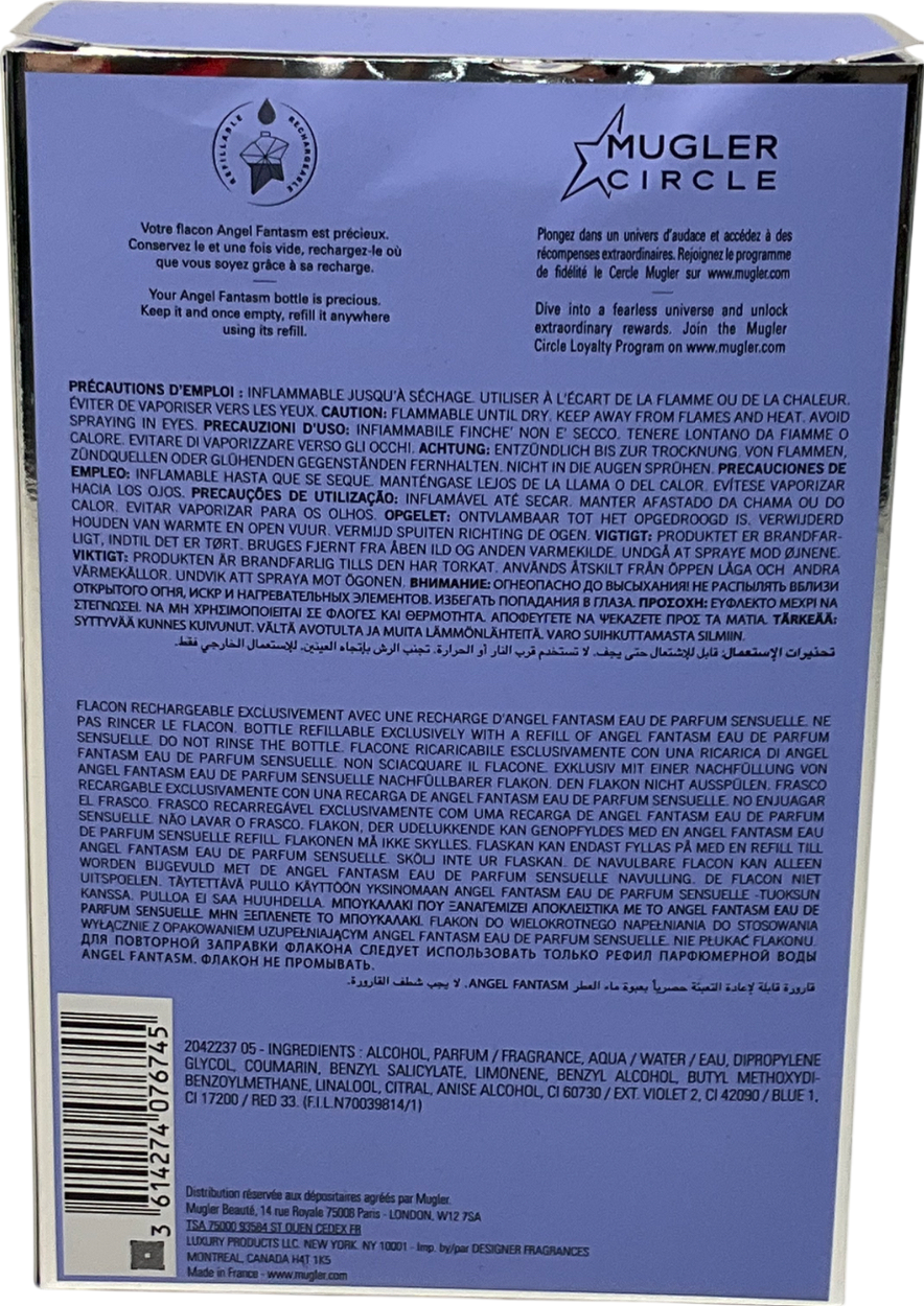 angel Mugler Angel Eau De Parfum Mugler 100ml