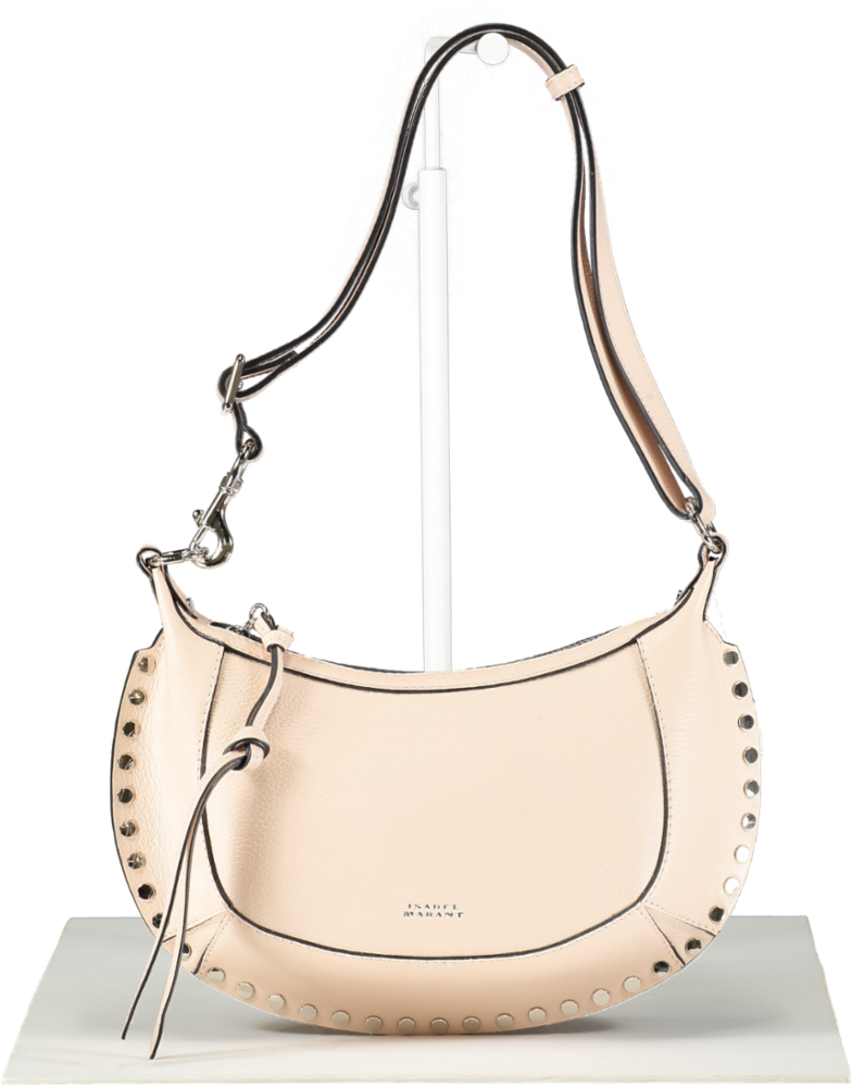 Isabel Marant Pink Oskan Moon Bag