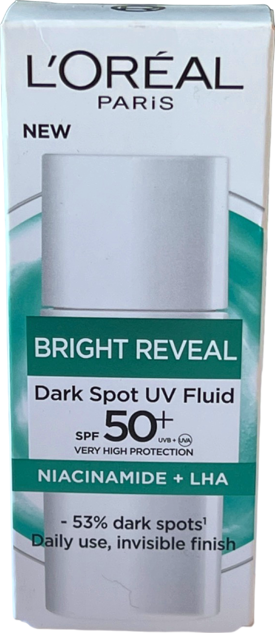 L'Oreal Paris Bright Reveal Dark Spot UV Fluid SPF 50+ 50ml