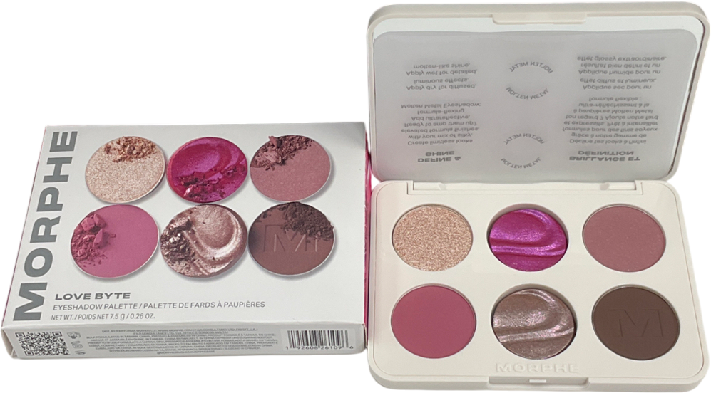 Morphe Eyeshadow Palette Love Byte 7.5 g