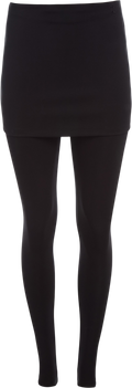 THE PARK Black Joy Skirted Leggings UK S