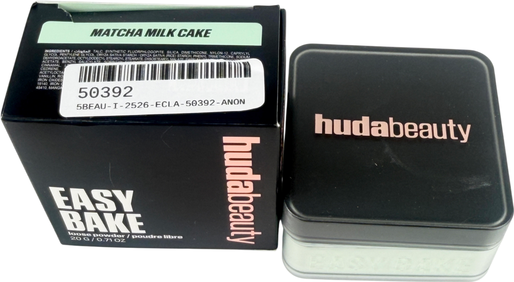 Huda Beauty Easy Bake Loose Baking & Setting Powder Matcha Milk Cake 20g