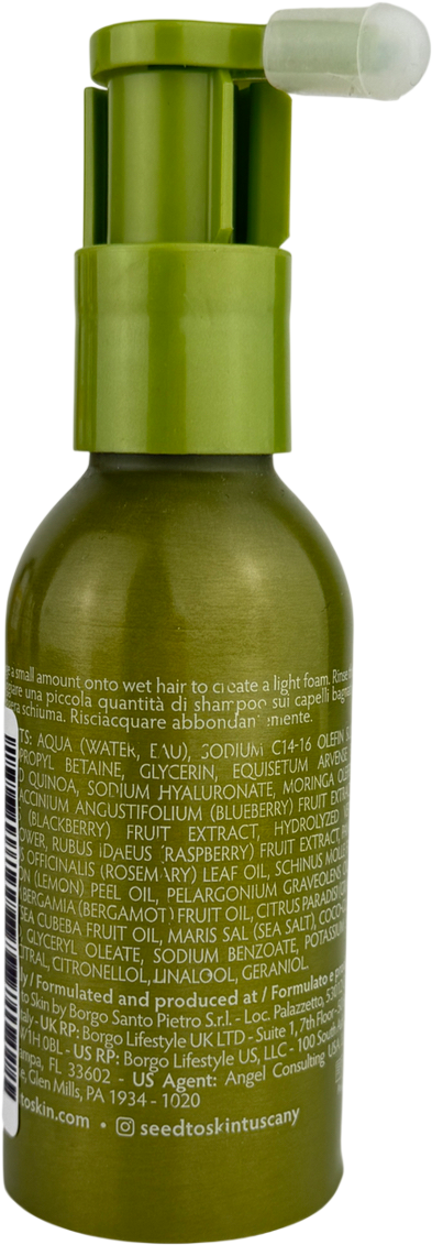Seed to skin Shampoo - Hydro-luminous With Horsetail And Moringa 100ml