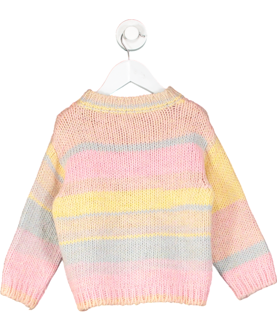 Jaranjinha Multicoloured Striped Knitted Jumper 4 Years