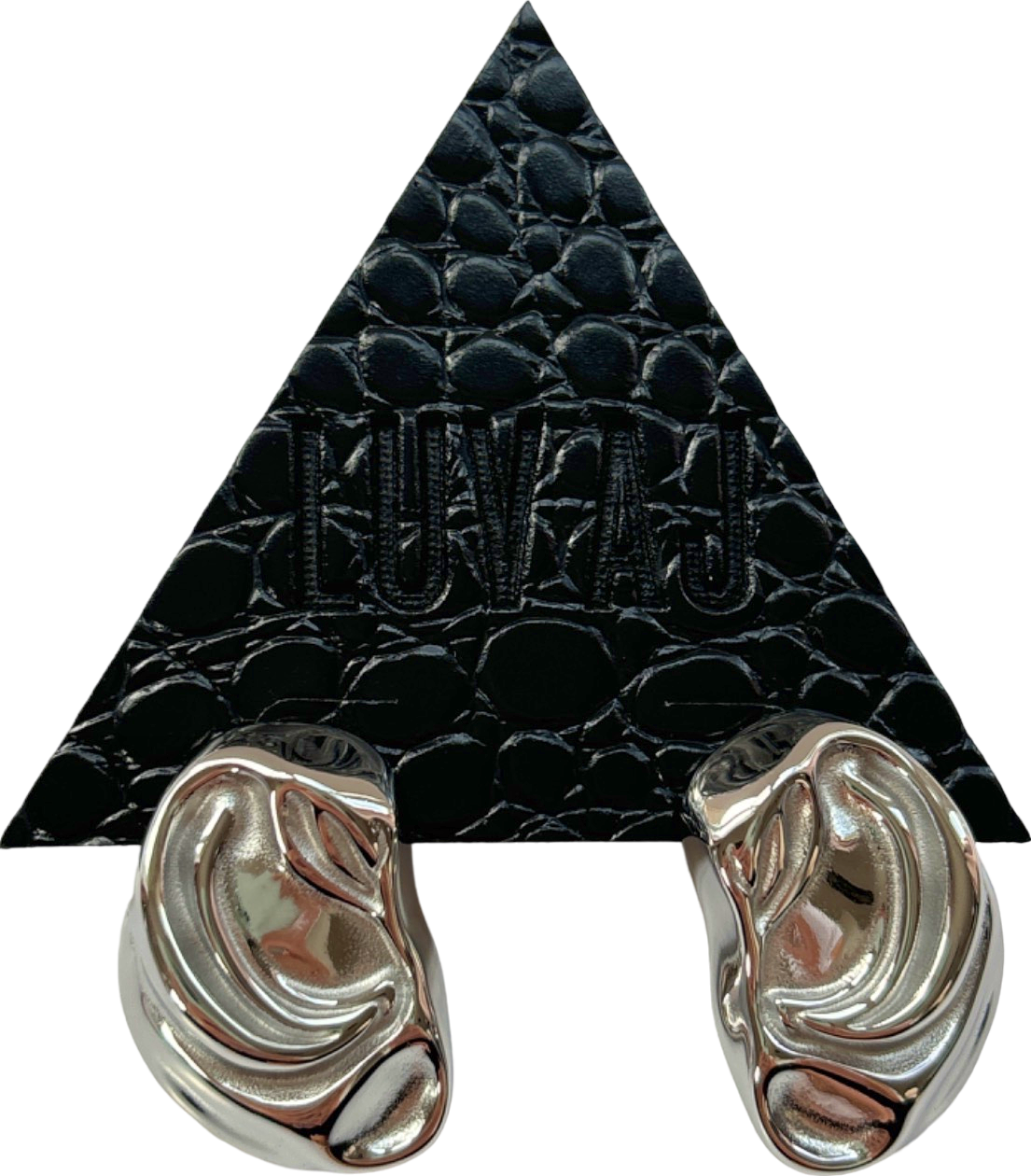 Luv AJ Silver The Miatta Earrings