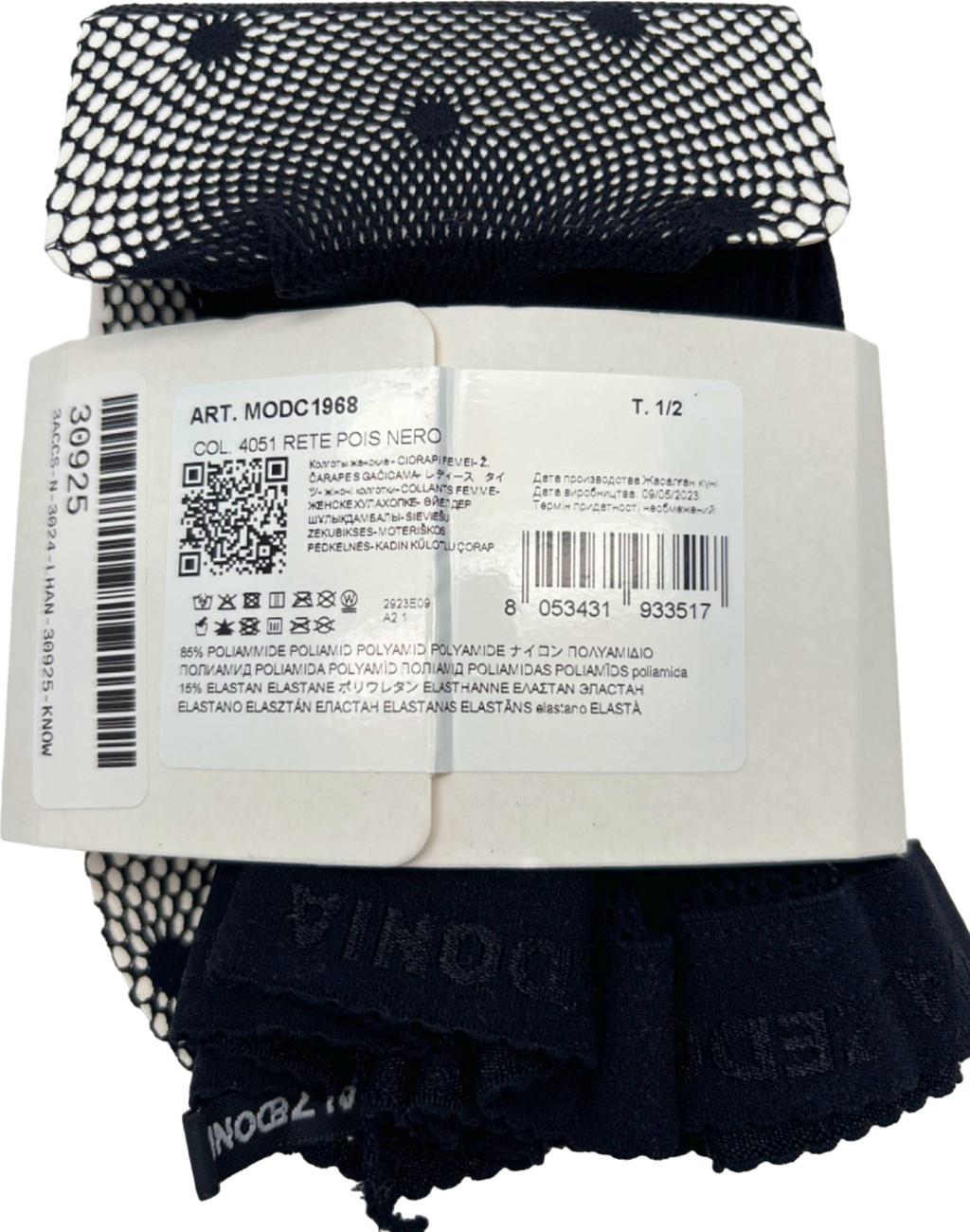 Calzedonia Black Fashion Tights S/M