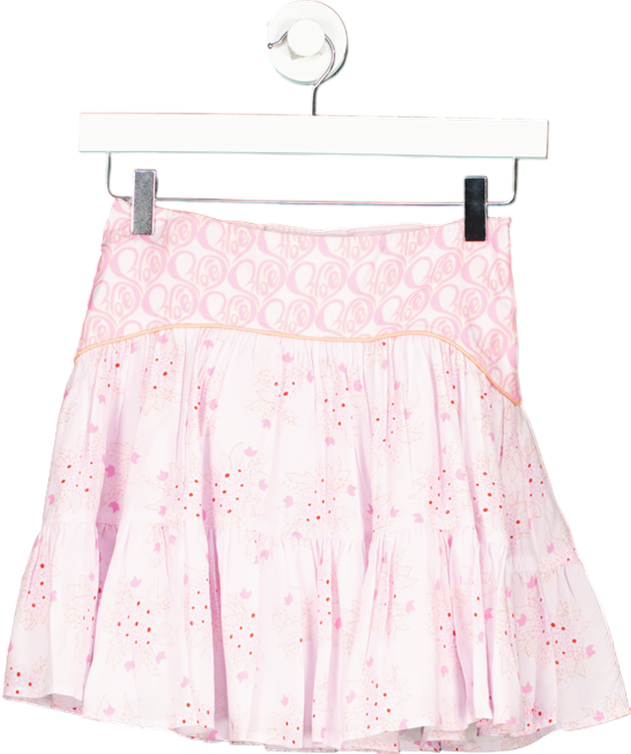 CHLOE Teen Pink Floral Skirt 14 Years