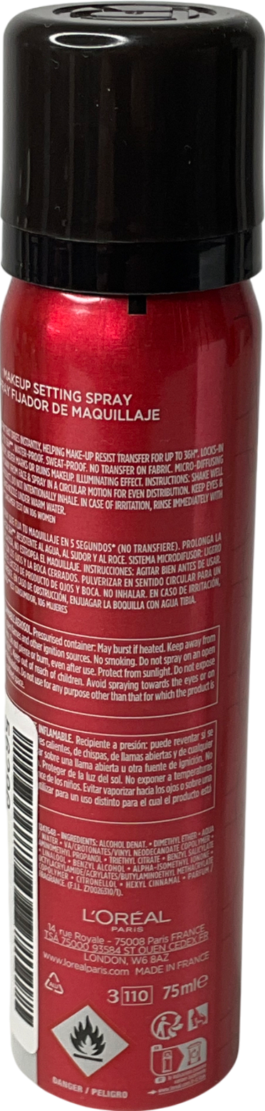 loreal Infallible 3-second Setting Spray 75ml