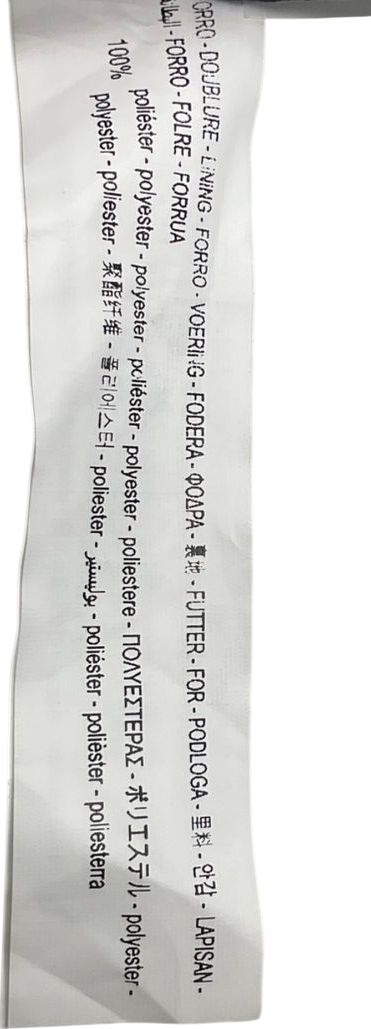 ZARA Black Corset Style Crop Top UK XS