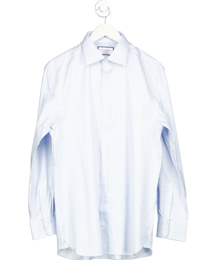 Charles Tyrwhitt Blue Extra Slim Fit Shirt UK L