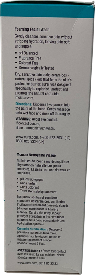Curel Foaming Facial Wash 150ml