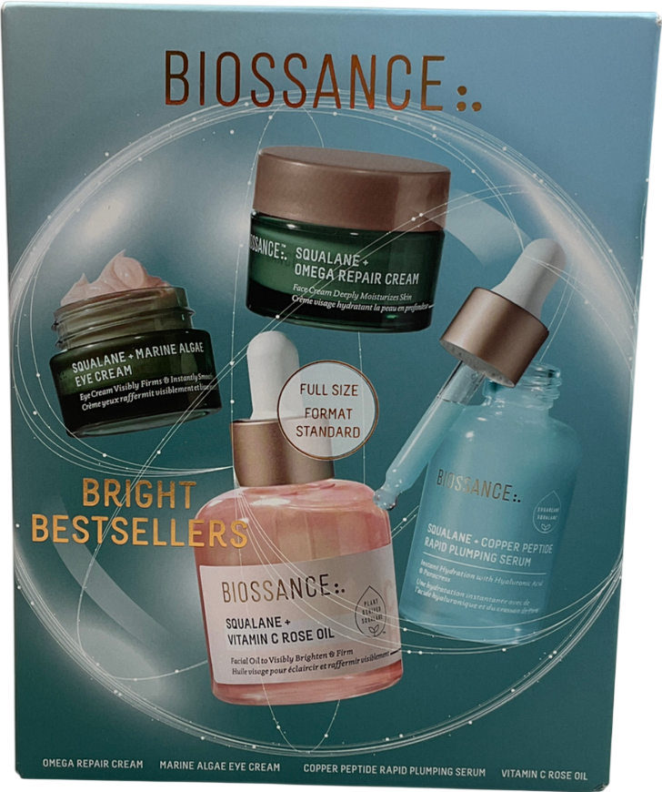 BIOSSANCE Bright Bestsellers Set - A Four-piece Skincare Collection Designed To Brighten The Look Of Skin. One size