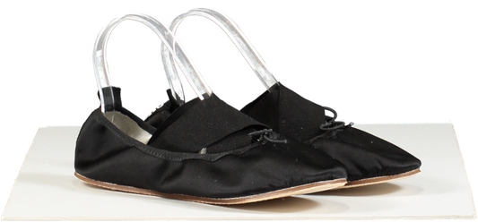 Repetto Black GIANNA BALLET FLATS - SATIN  UK 6 EU 39 👠