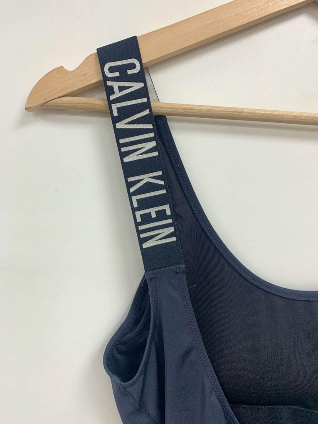 Calvin Klein Black Swimwear One-Piece UK S