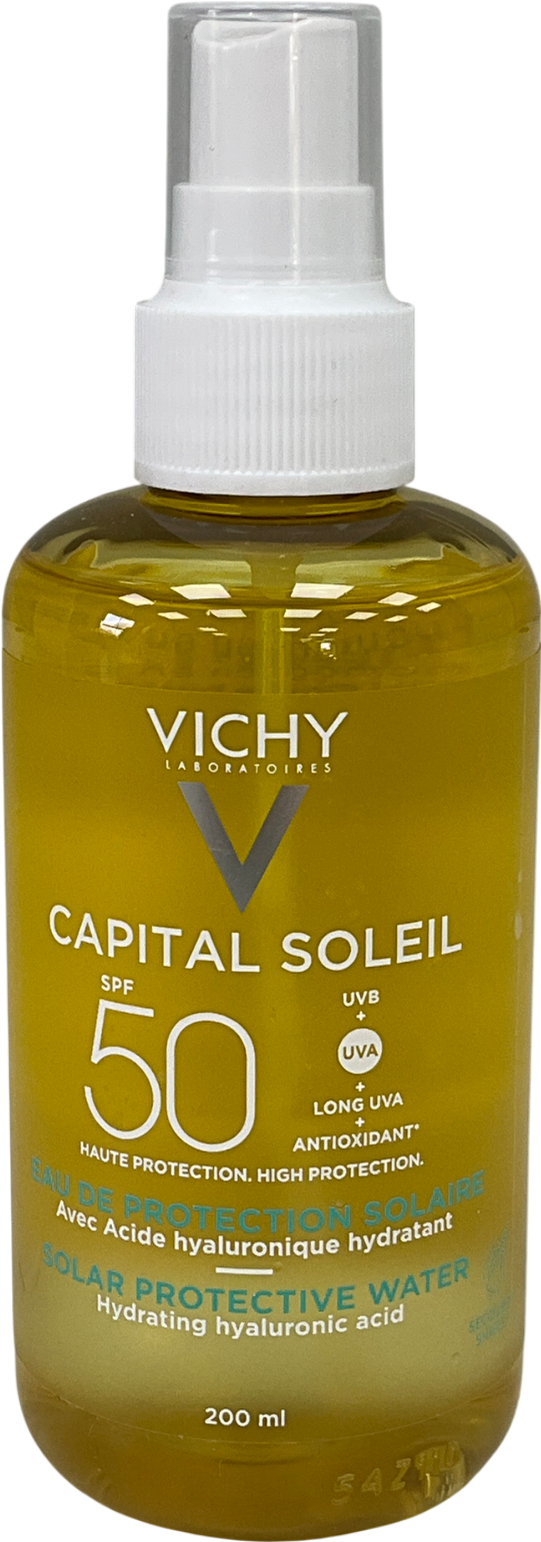 Vichy Capital Soleil Solar Protective Water Tan Enhance Spf50 200ml