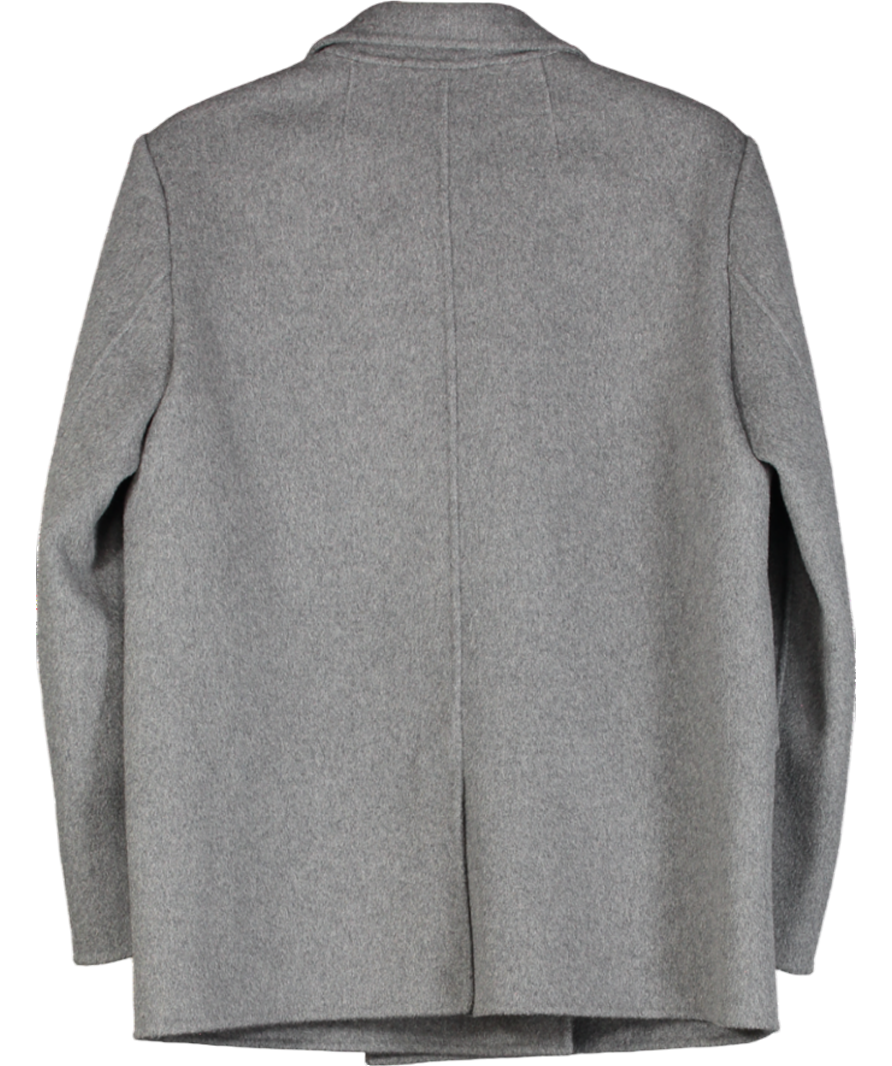 Marcela Grey Brushed Wool Blazer UK S