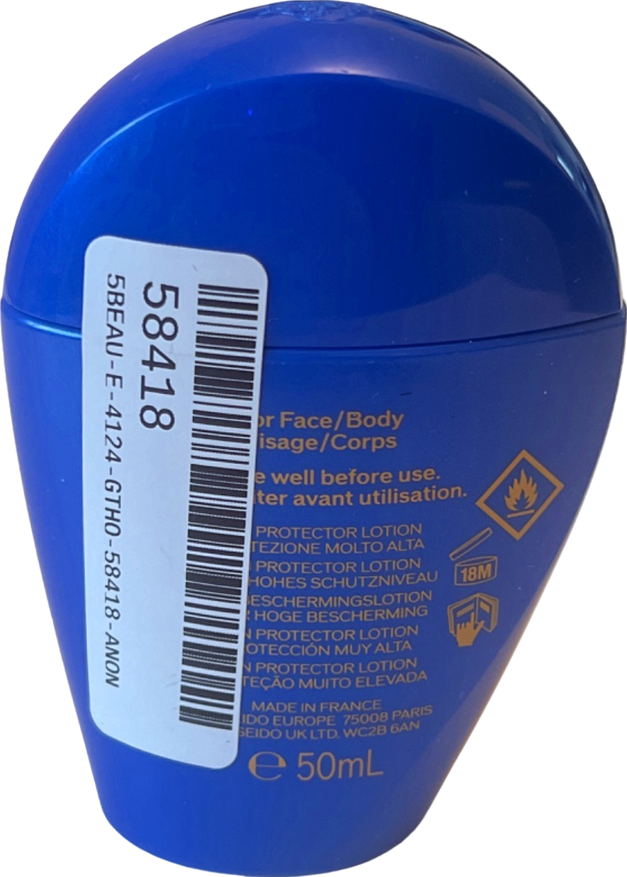 Shiseido Expert Sun Protector Lotion Lait Solaire 50ml
