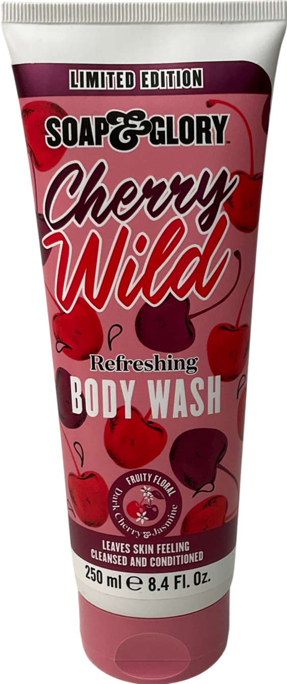 soap & glory Limited Edition Body Wash Cherry Wild 250ml