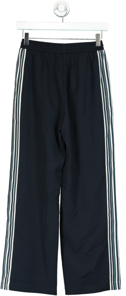 Karen Millen Black Striped Trousers UK 8