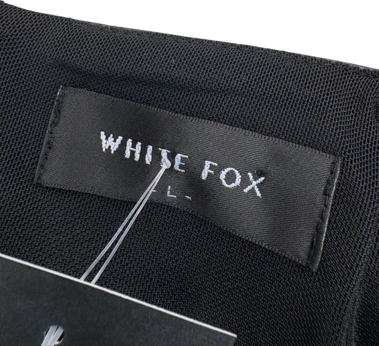 White Fox Black Forever Wanting Midi Dress UK L