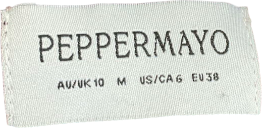 pepper mayo Purple Buffy Maxi Skirt And Top Set UK 10