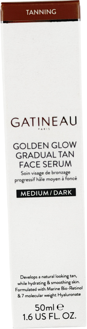 GATINEAU Golden Glow Gradual Tan Face Serum Medium/dark 50ml