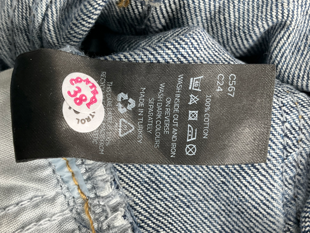 Very Blue High Waist Mom Jeans UK 10
