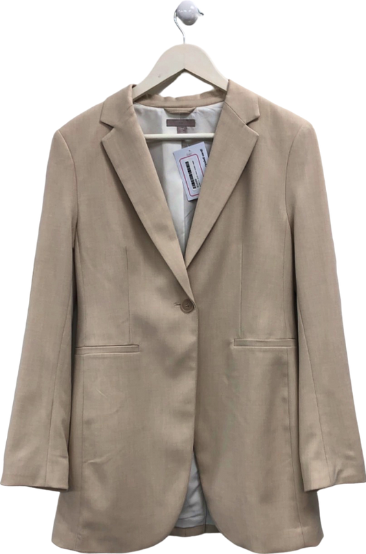 H&M Beige Blazer UK 8