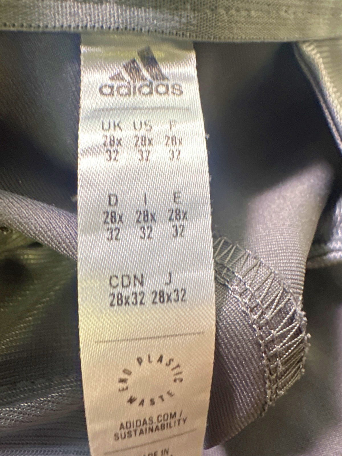 Adidas Grey Trousers UK W28 L32