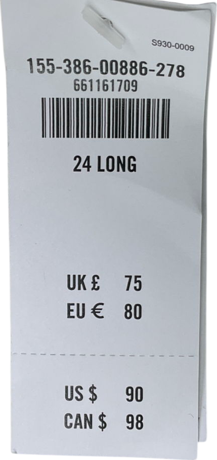 Abercrombie & Fitch Blue The Loose High Rise Jeans W24