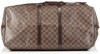 Louis Vuitton Brown Keepall Bandoulière 55 Weekend Bag