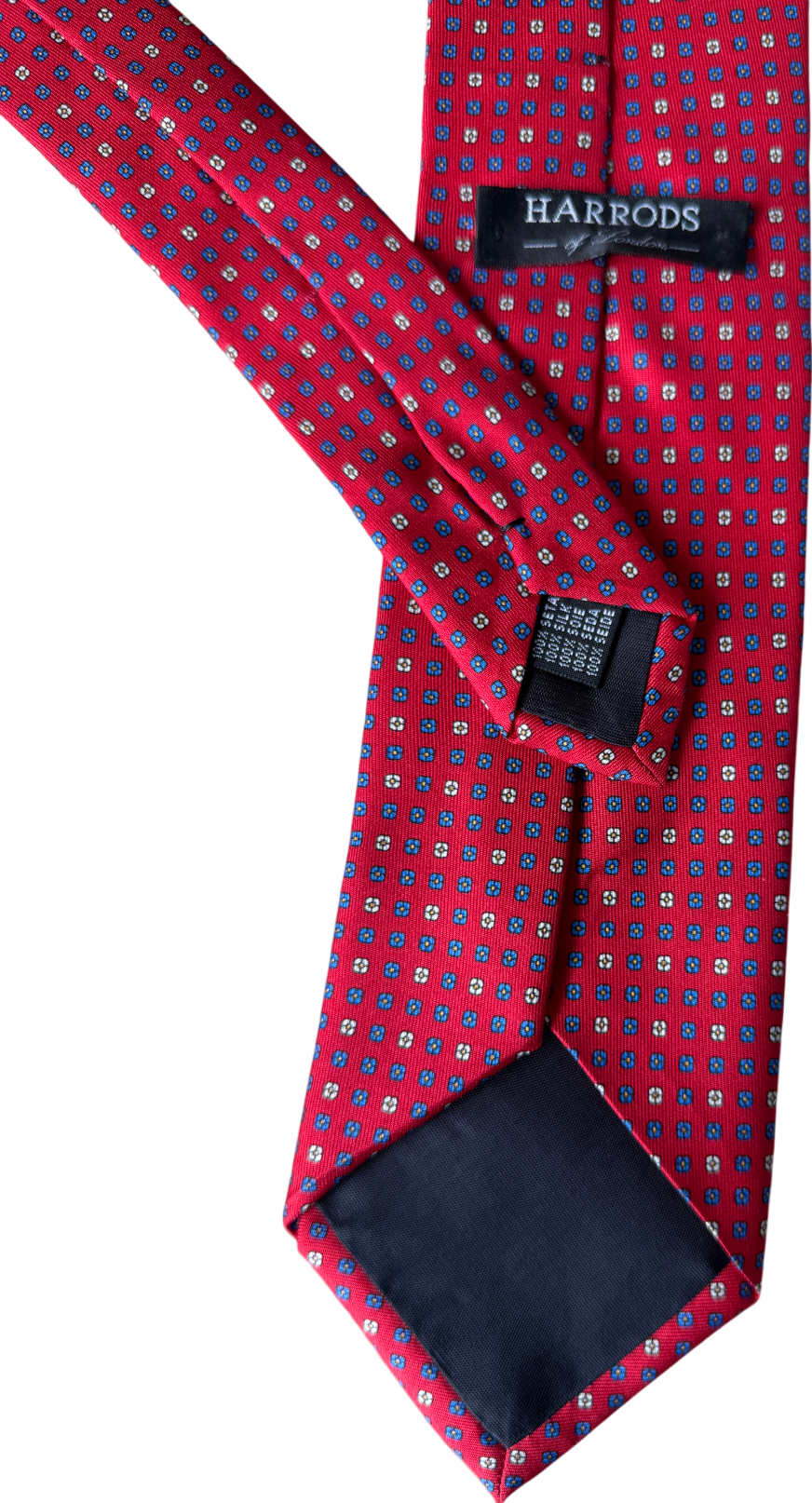 Eton Red 100% Silk Necktie One Size