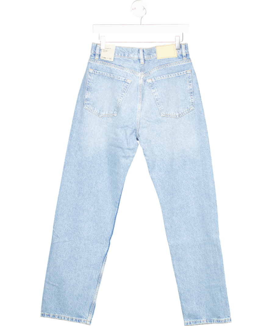 MANGO Blue Regular Waist Classic Fit Jeans UK 12