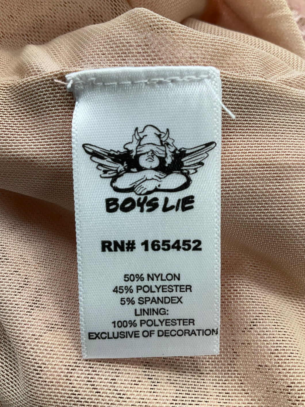 Boys Lie Pink Rose Reverie Trousers UK M